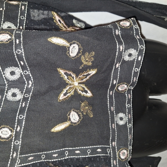 Sun n Moon Black Mesh Top - Picture 5 of 7